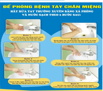 Bài tuyên truyền lợi ích của việc rửa tay